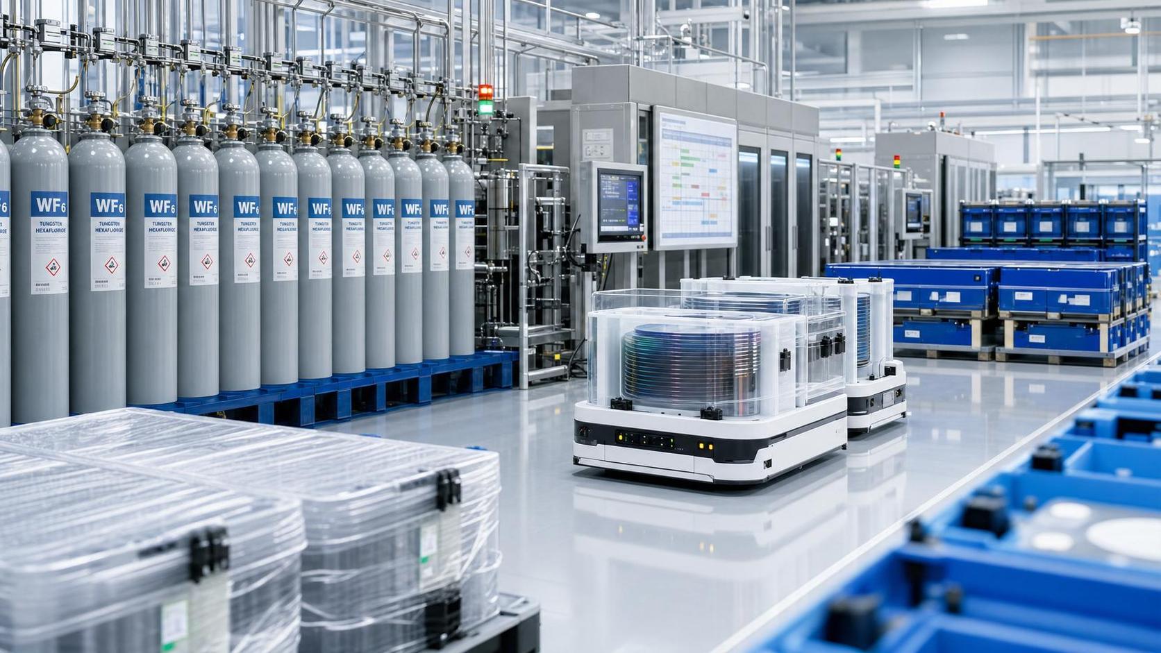 WF₆ Shortage Widens to 2,300 Tons as SK Hynix Halts Q3 Orders