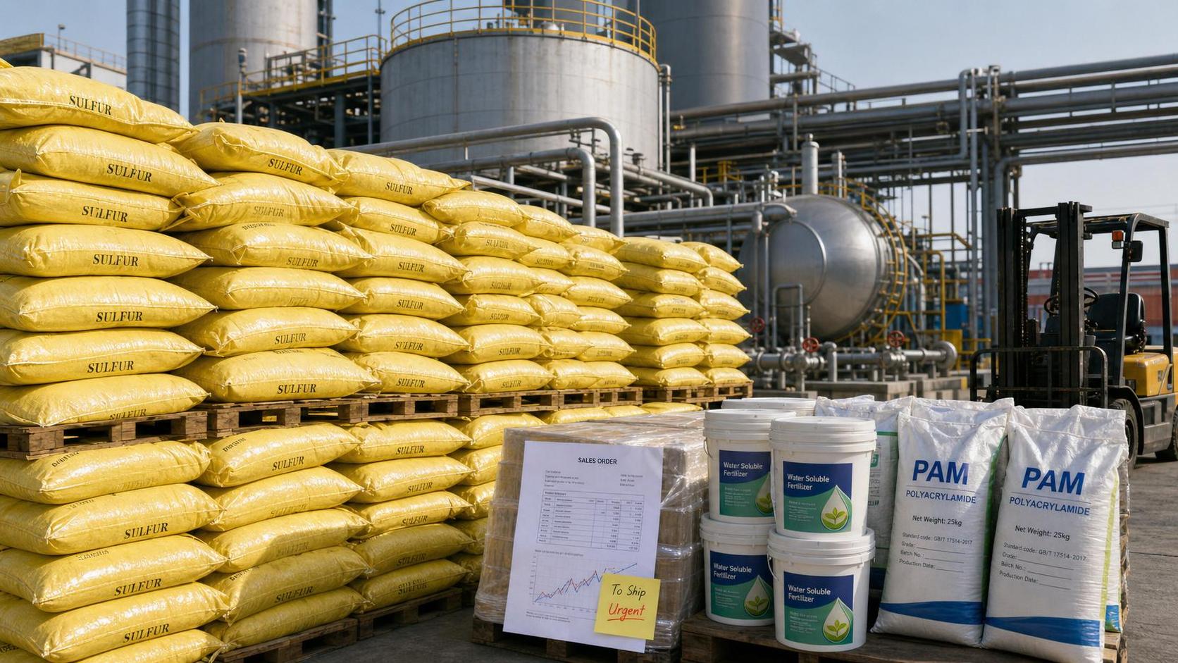 Sulfur Price Spike Pressures Water-Soluble Fertilizer and PAM Supply