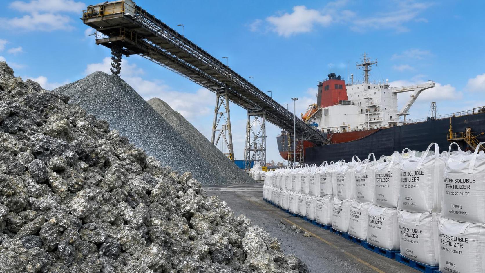 China Rock Phosphate Exports Rise as High-Grade Supply Tightens