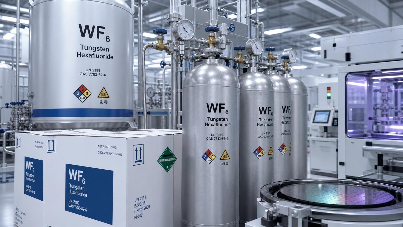 Japanese WF6 Shutdown Reshapes Electronic Gas Supply