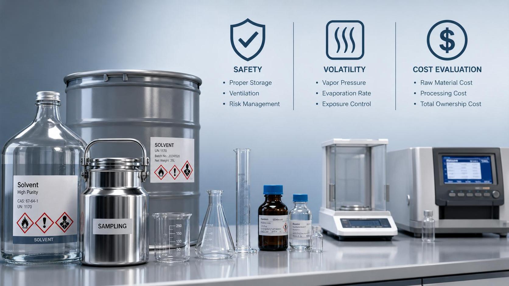 Specialty Solvents Selection: Safety, Volatility, and Cost