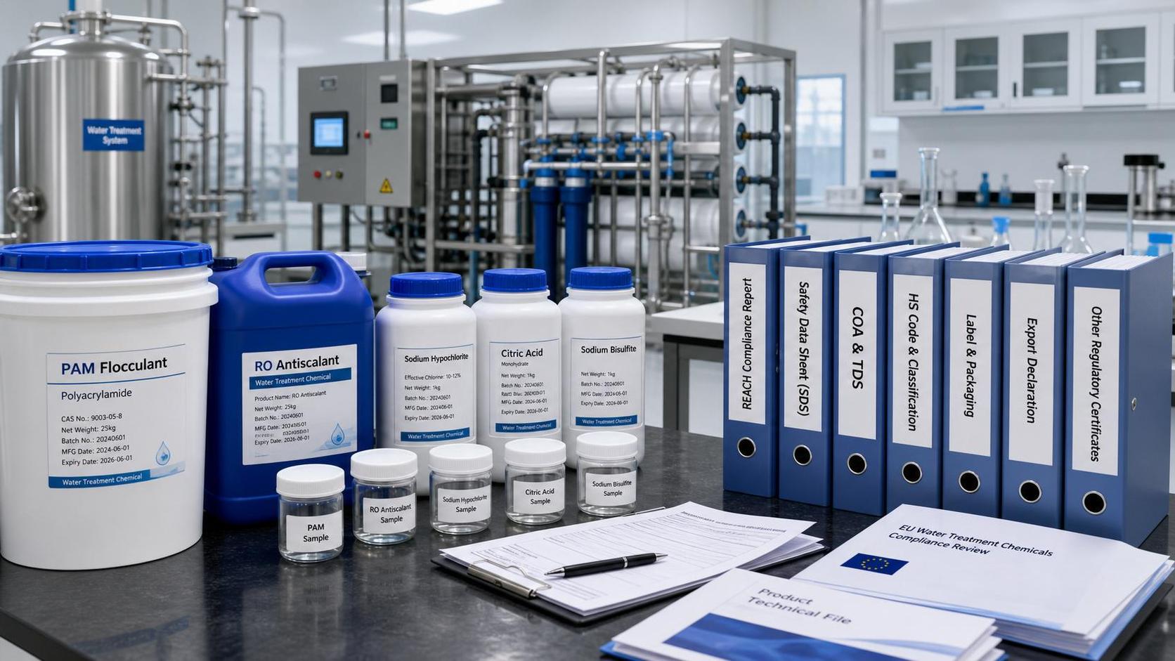 EU REACH Adds 12 SVHCs, Tightening Compliance for Water Treatment Exports
