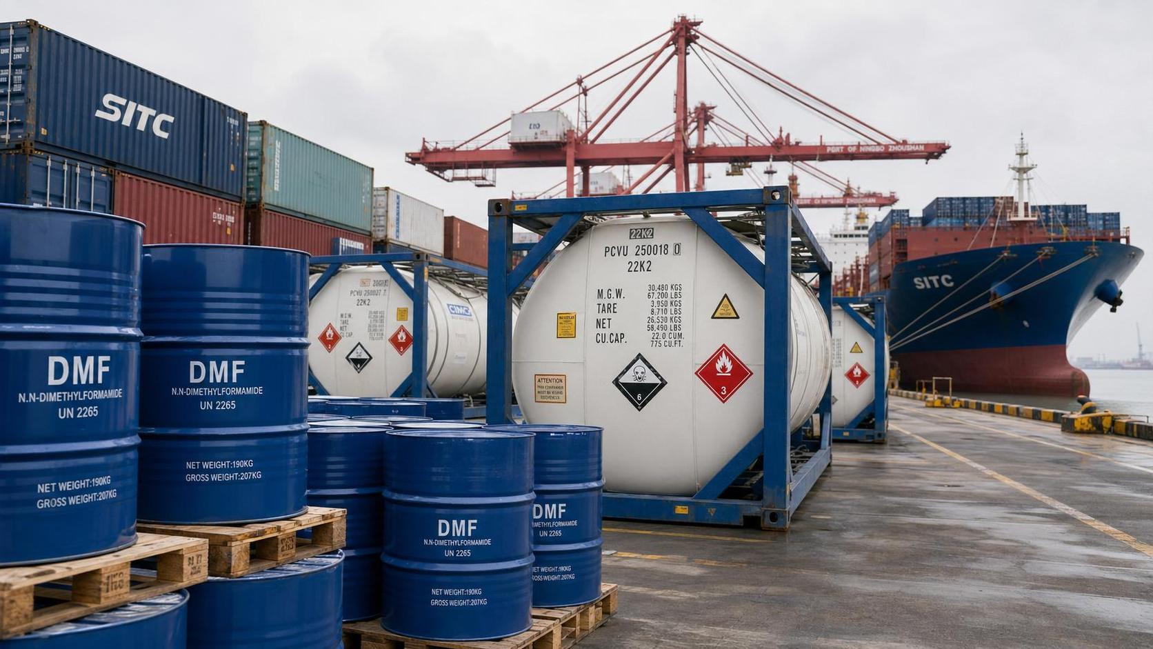 China Customs Speeds DMF Solvent Exports