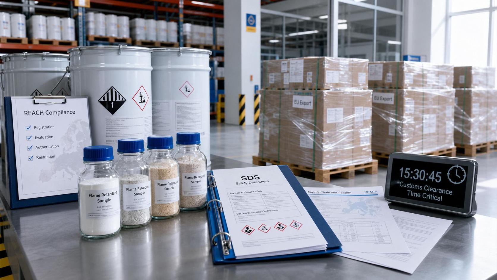 ECHA Draft Tightens 30-Day REACH Window for Flame Retardants