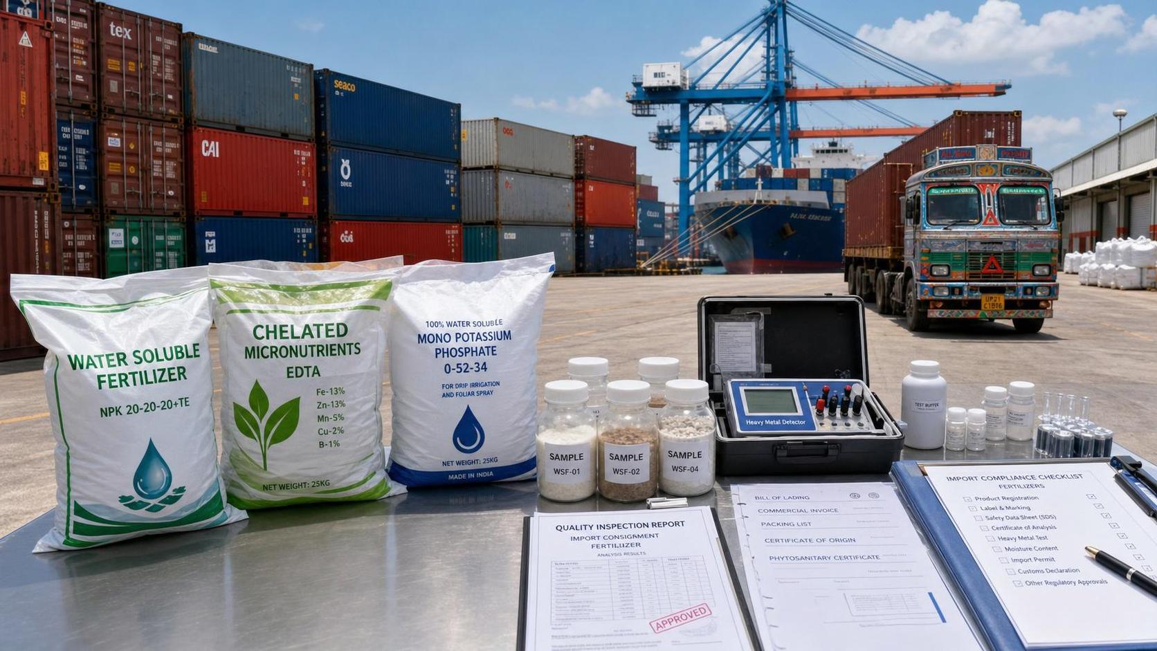 India Tightens Import Rule for Water-Soluble Fertilizers