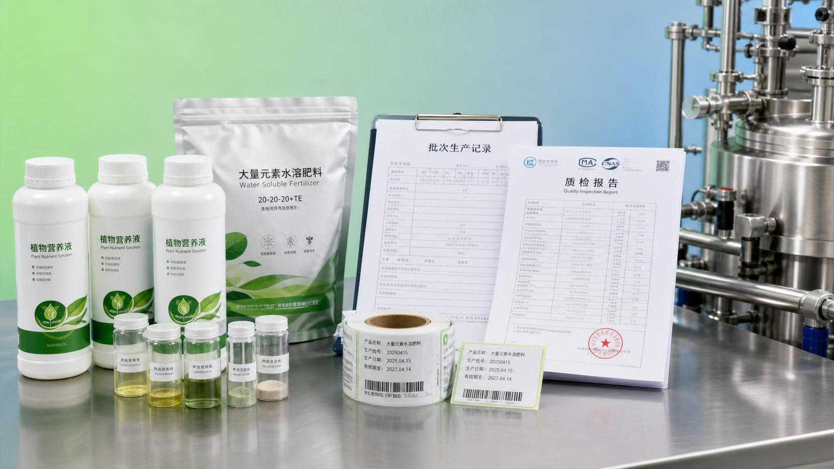 Plant Nutrition Supplier Checklist for Product Consistency