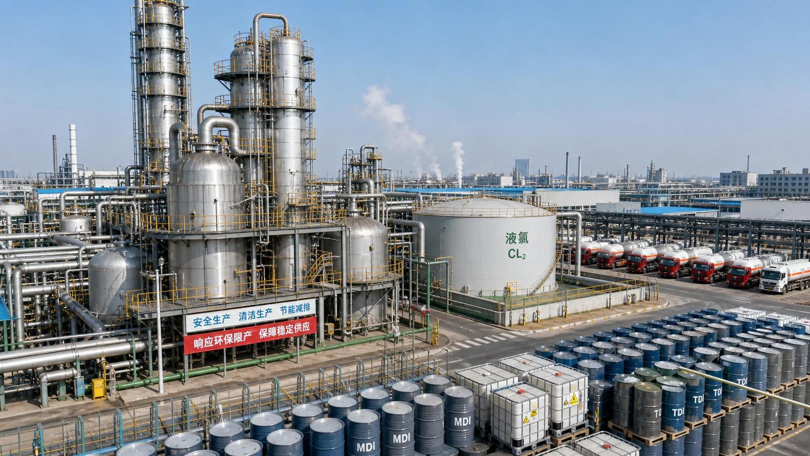 North China Chlor-Alkali Cuts Tighten MDI/TDI Feedstock Supply