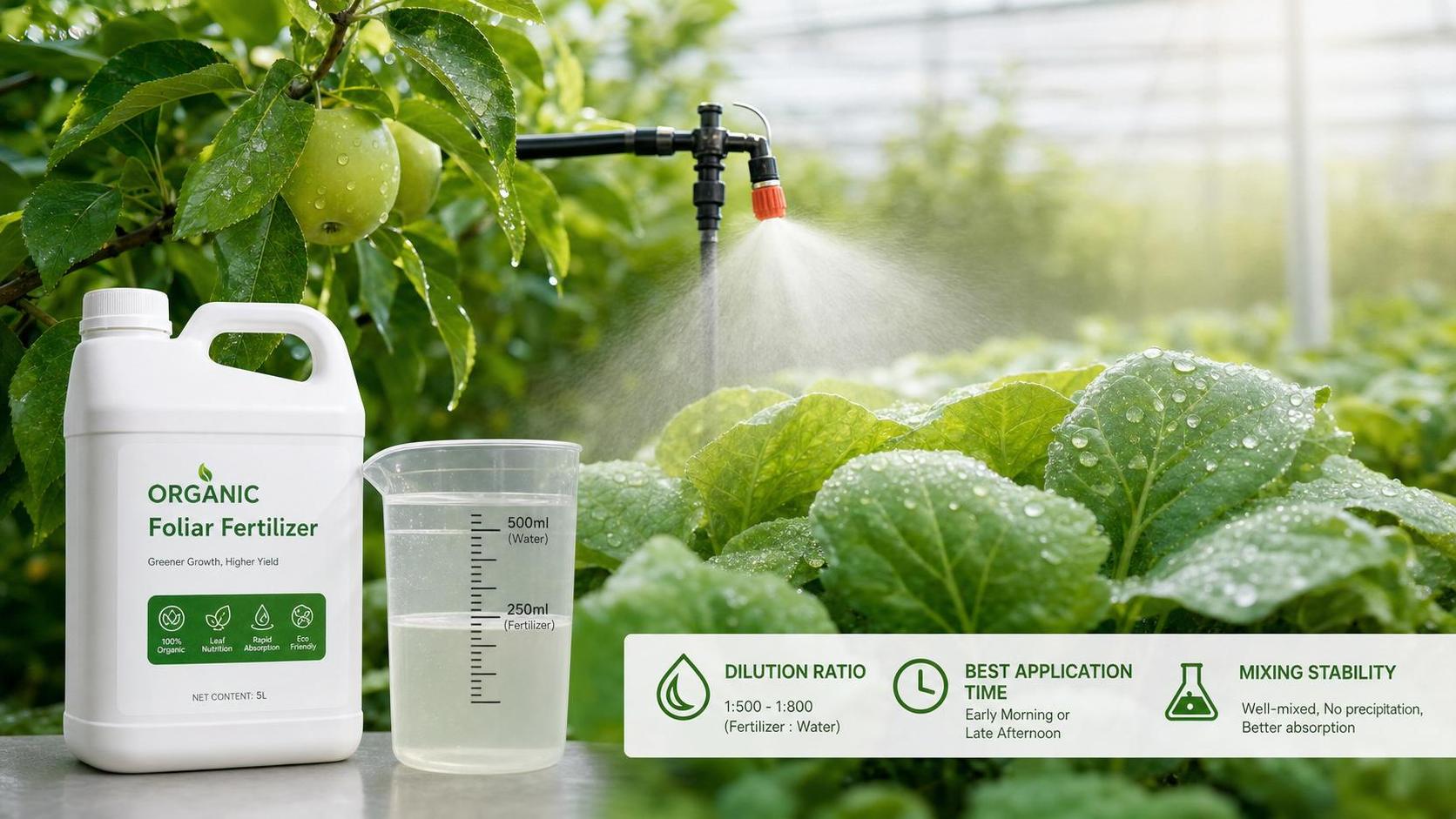 Organic Foliar Fertilizers: Common Application Mistakes