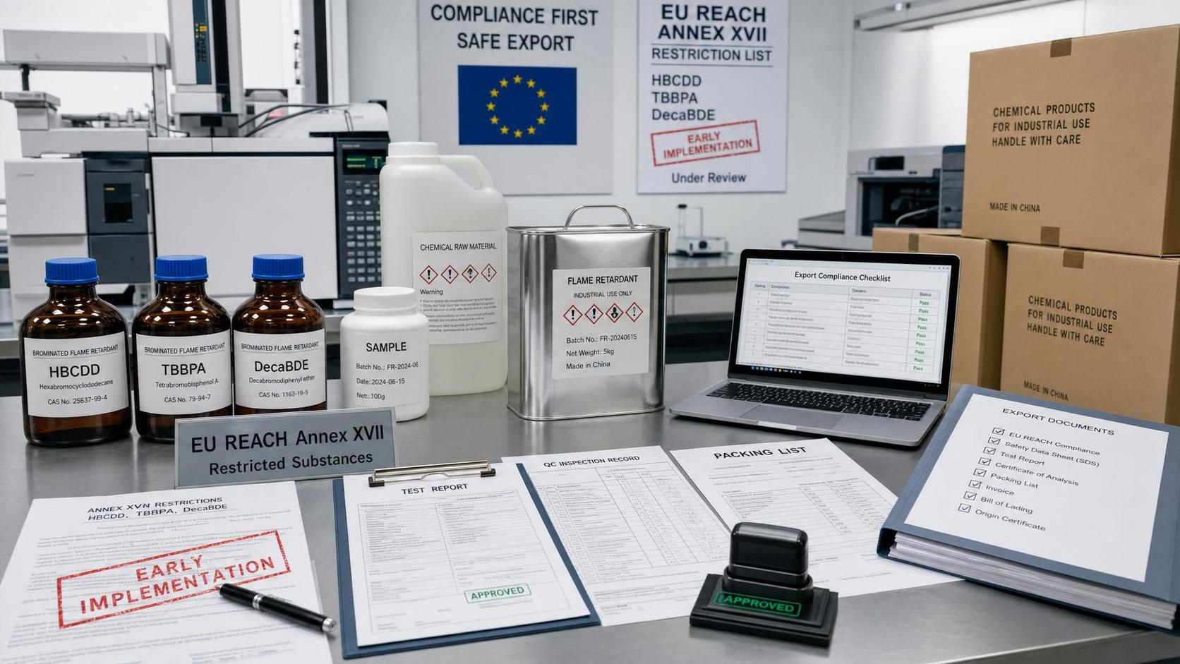 ECHA Draft Brings EU Deadline Forward for Three Flame Retardants