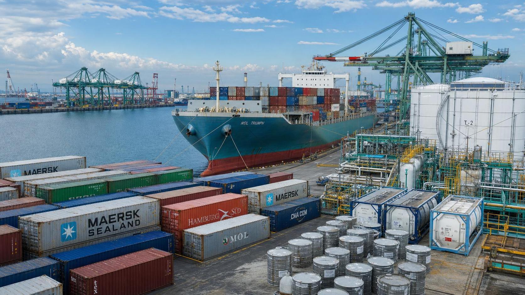 IMF raises green surcharge on Asia-Europe solvent shipping