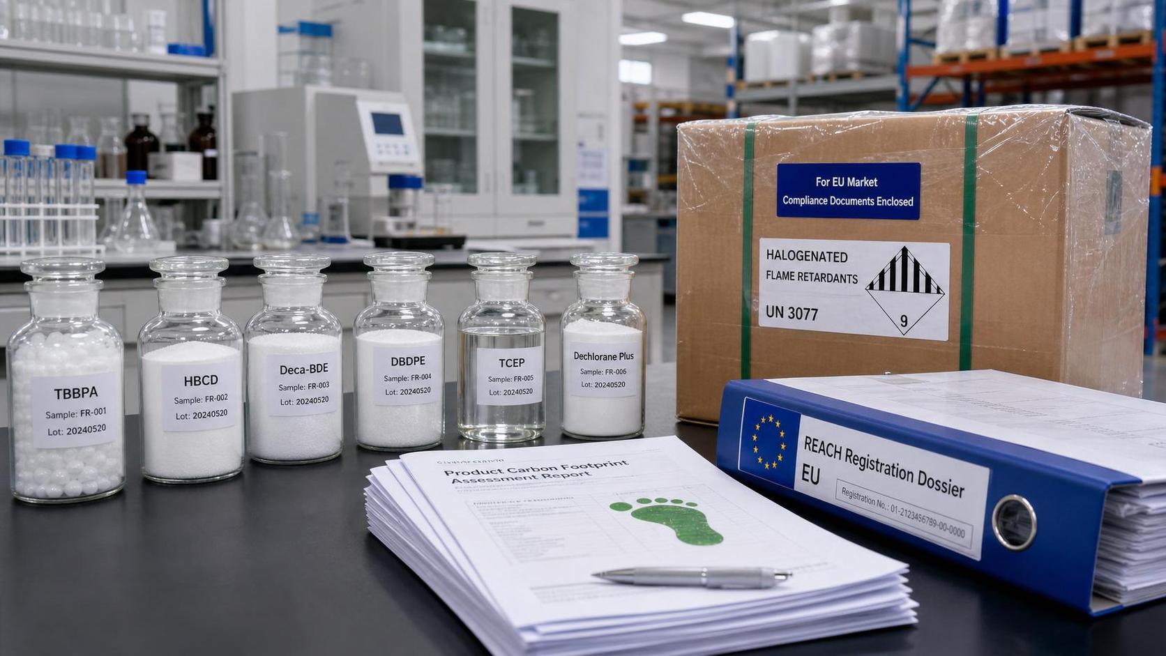 ECHA Draft Ties Halogenated FR Imports to Carbon Reporting