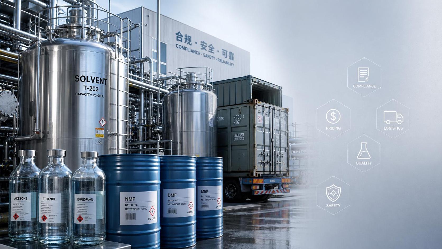 Process Solvents Pricing in 2026: Cost Drivers and Sourcing Signals