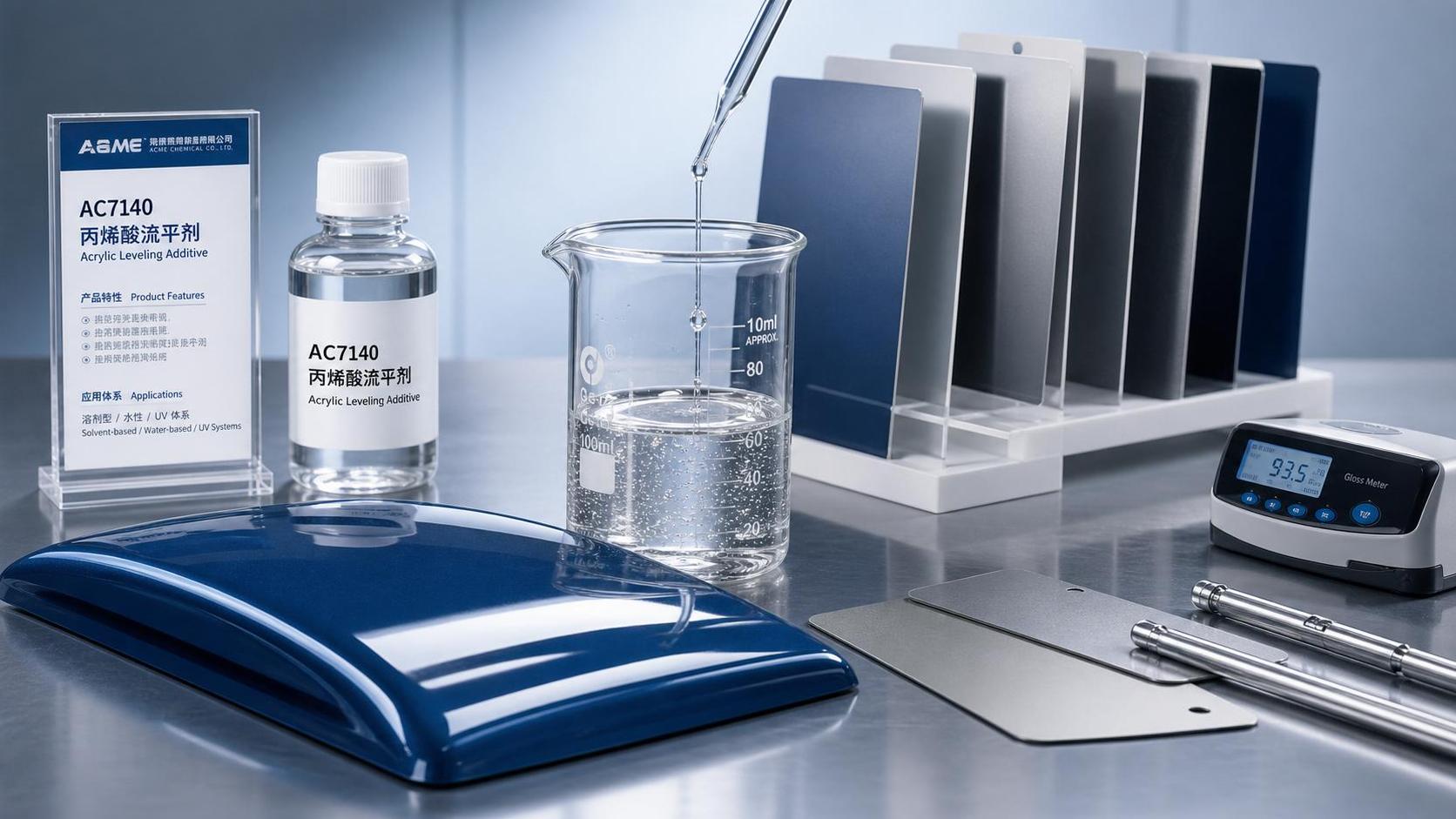 How to Choose Acrylic Leveling Agents for Gloss and Flow Control