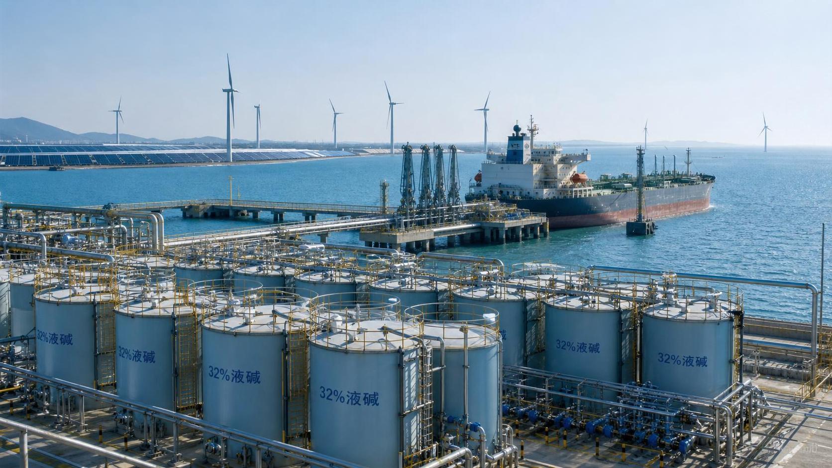 China Ties Caustic Soda Export Pricing to Green Power