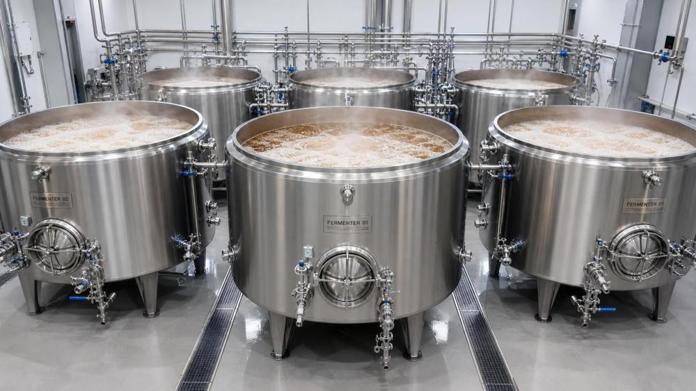 How Open-Top Fermentation Tanks Affect Cleaning, Yield, and Flavor Control