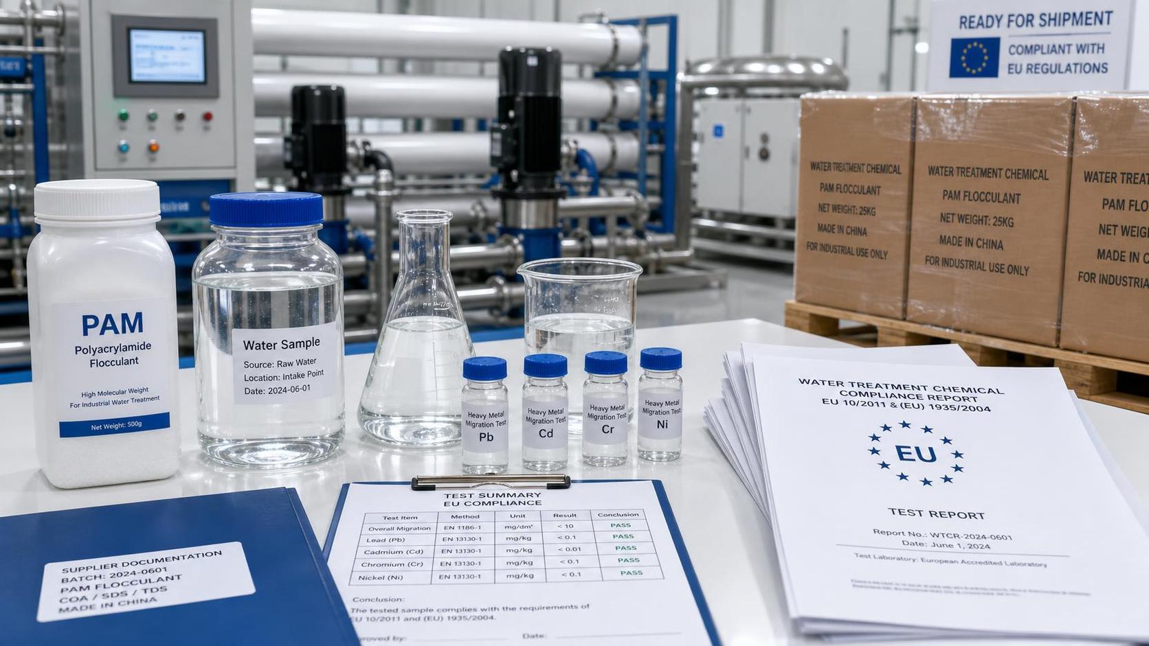 ECHA Draft Tightens PAM Testing for EU Water Use
