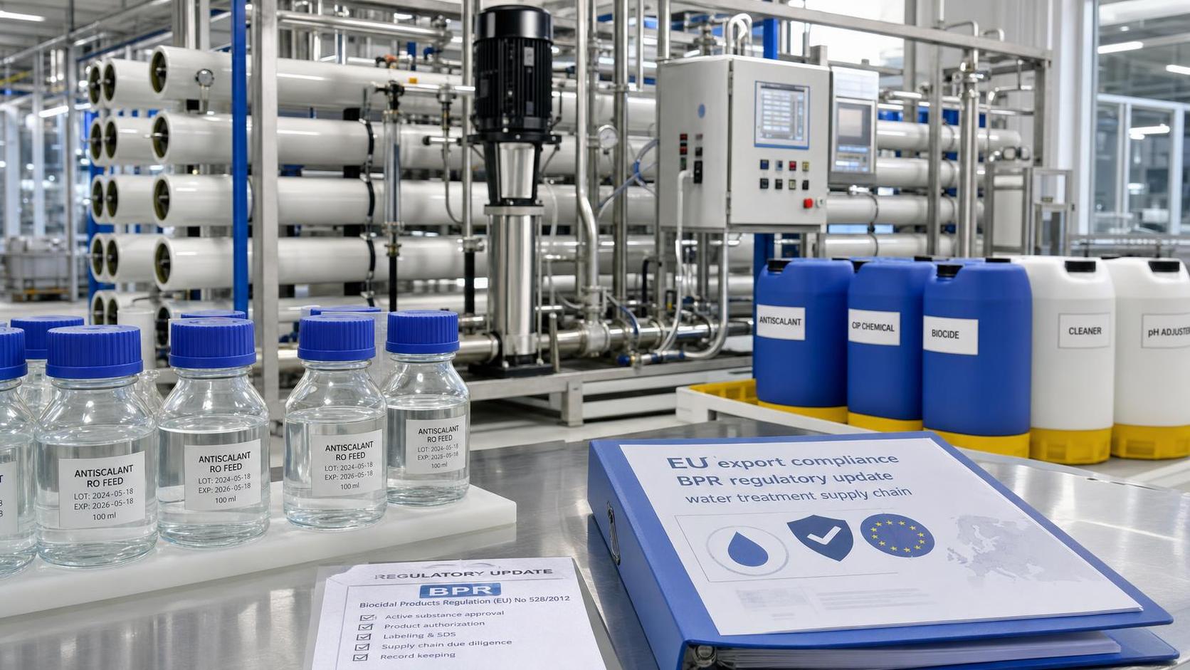 ECHA Tightens BPR Rules for RO Antiscalants