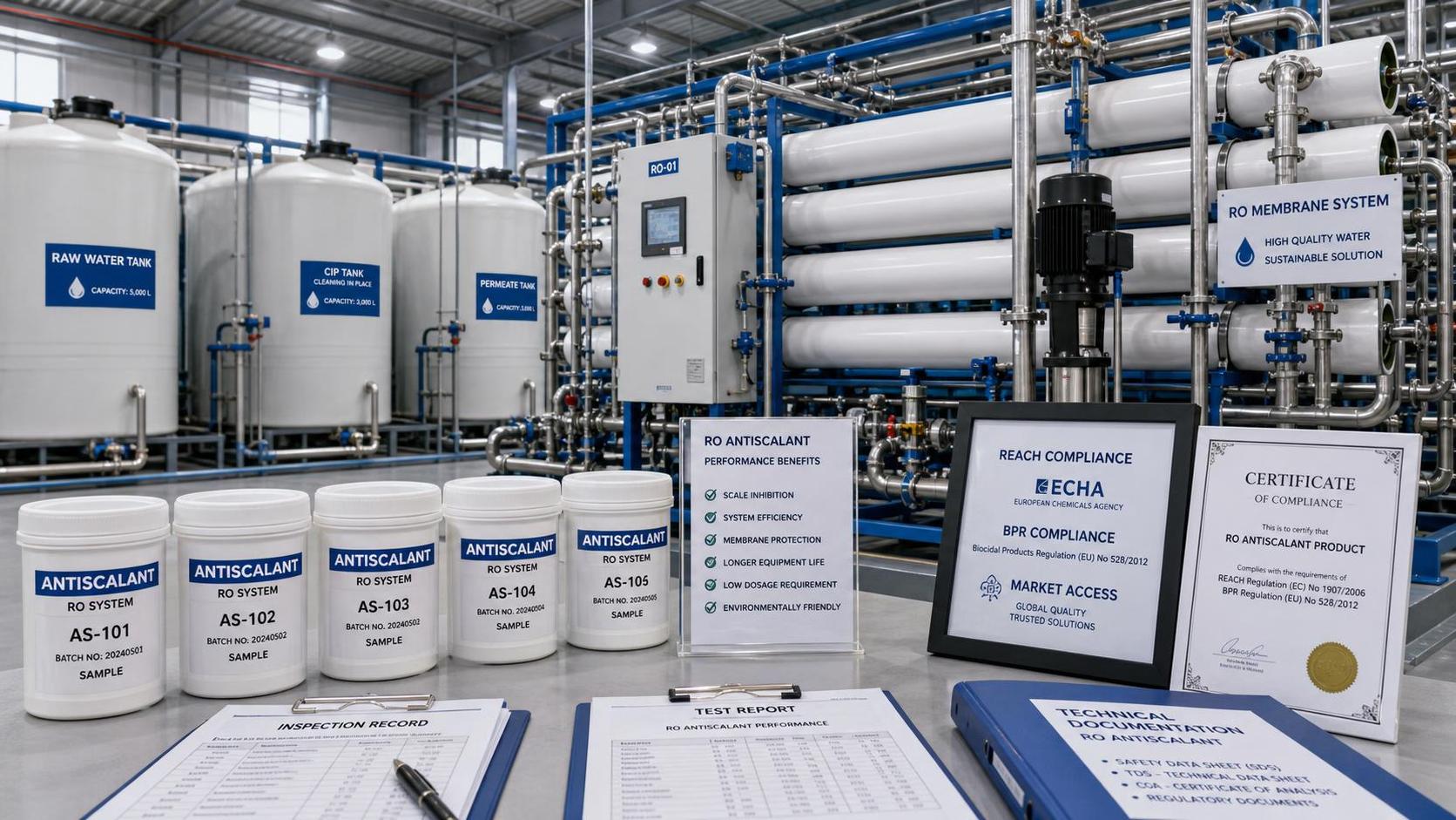 ECHA Tightens BPR Entry Rules for RO Antiscalants