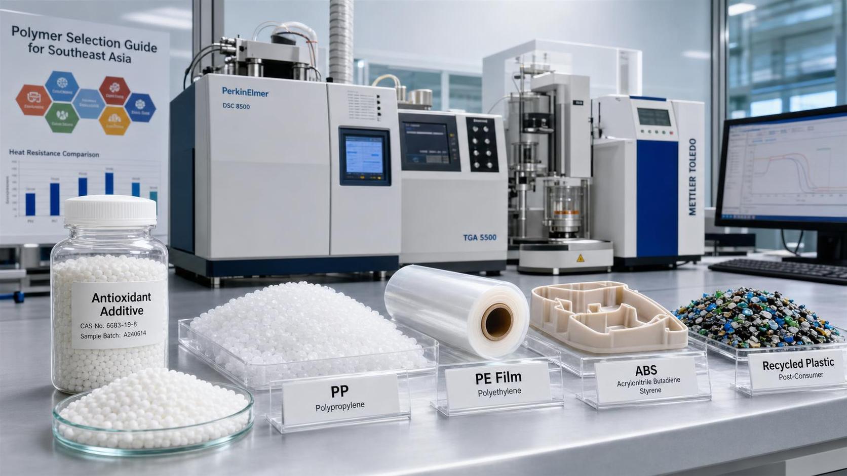 How to Compare Plastic Antioxidants in Southeast Asia by Polymer Type and Heat Stability
