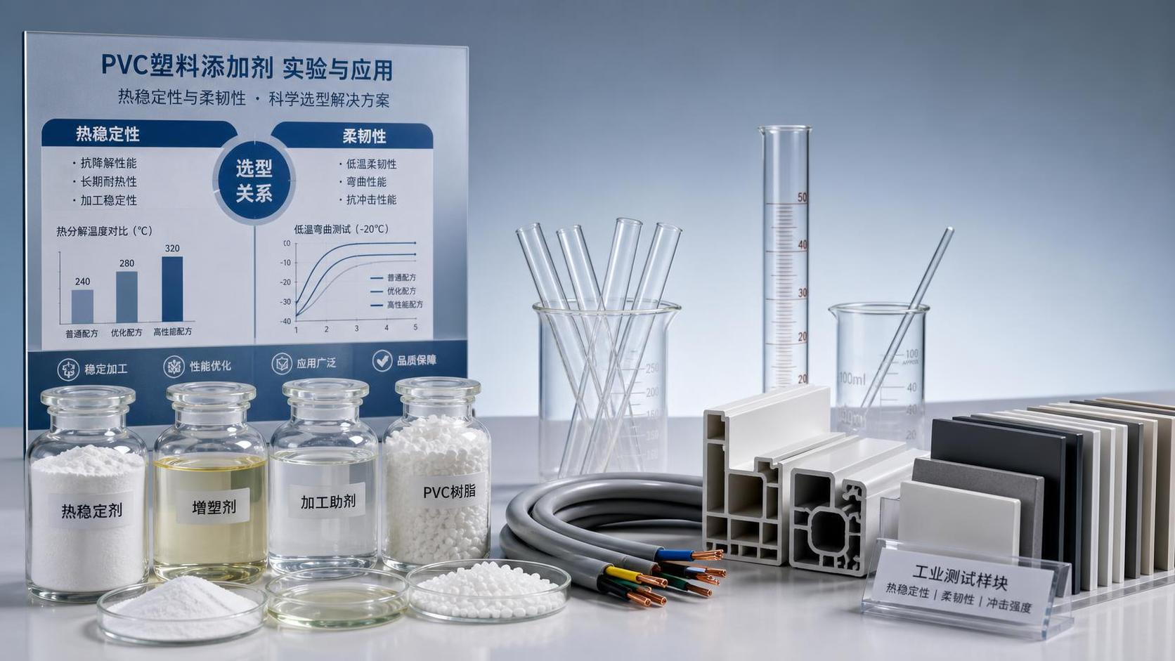 How to Choose Plastic Additives for PVC Based on Heat Stability and Flexibility