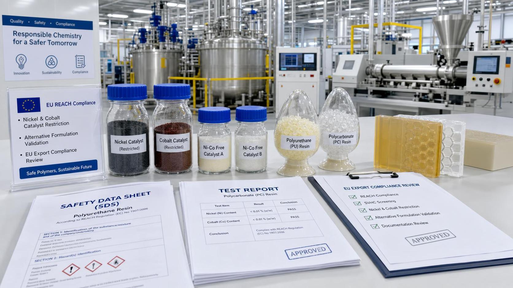 ECHA Adopts REACH Limit on Nickel/Cobalt Catalysts