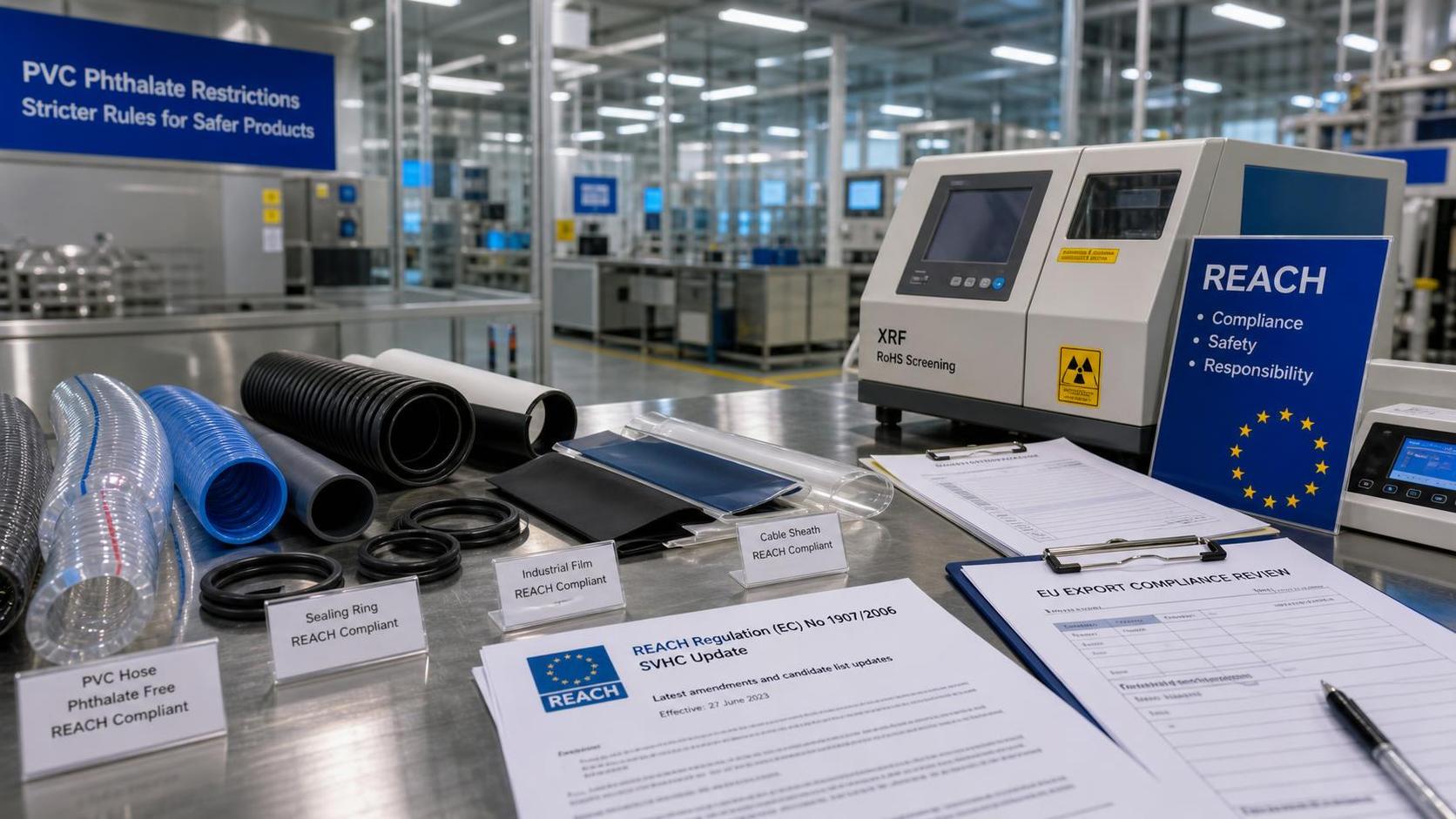 ECHA Expands REACH PVC Phthalate Limits From Oct. 2026