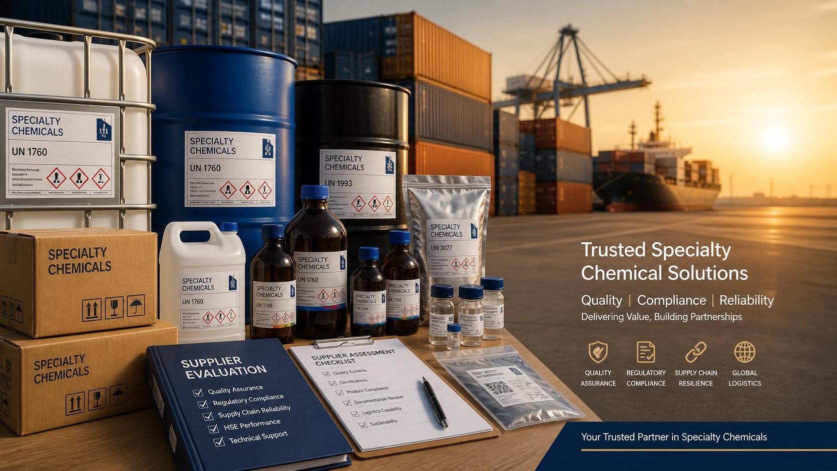 How to Evaluate Specialty Chemicals Suppliers in the Middle East