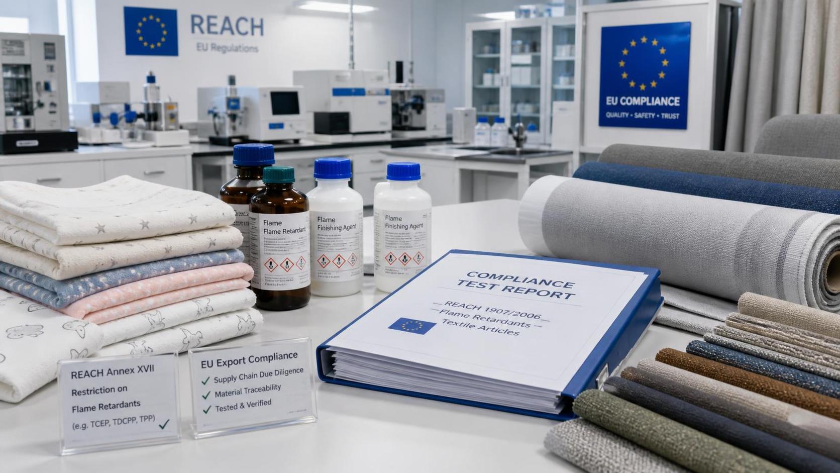 ECHA Adopts REACH Textile Flame Retardant Limits