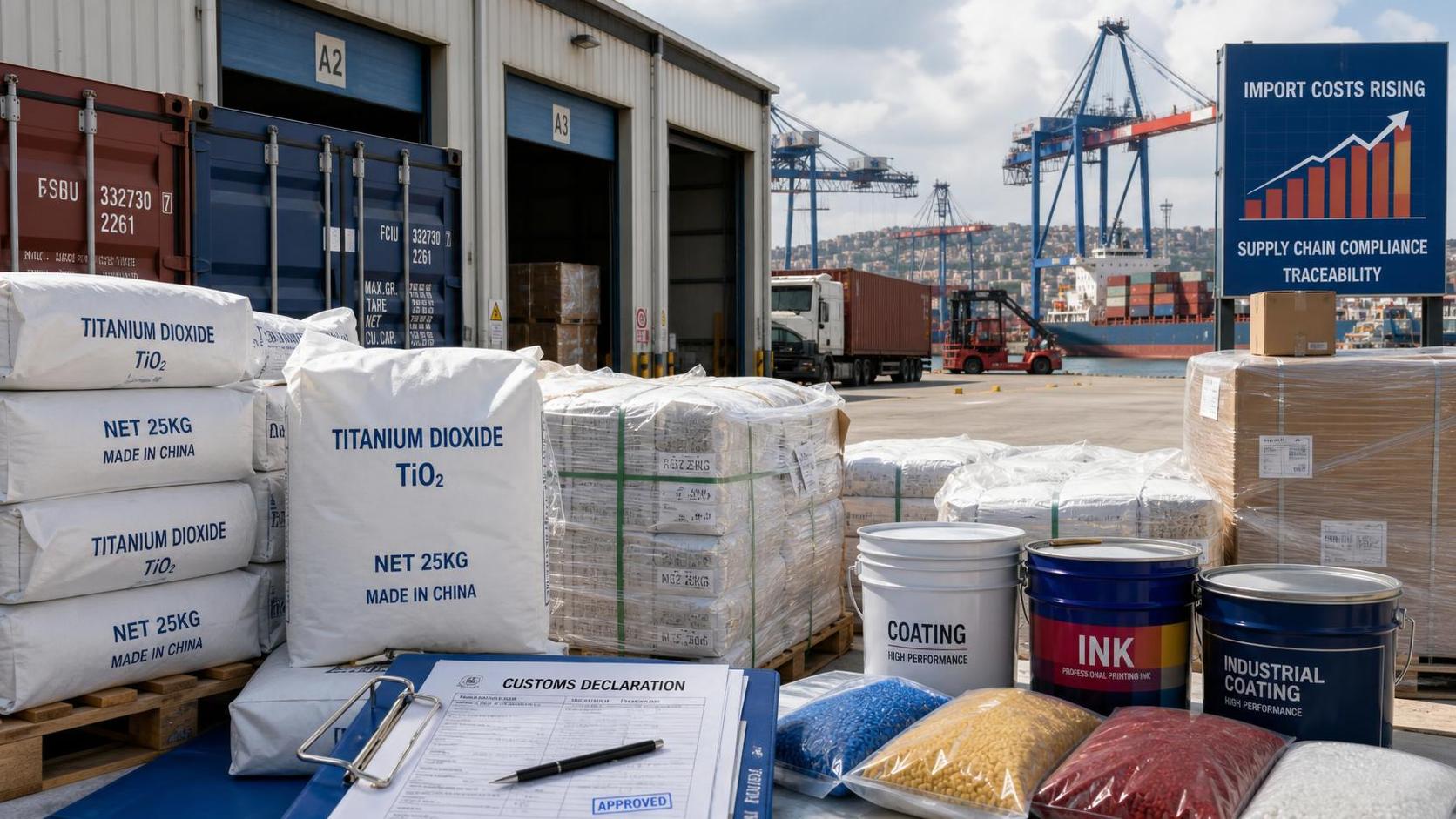 EU Anti-Dumping Duty on Chinese Titanium Dioxide Takes Effect