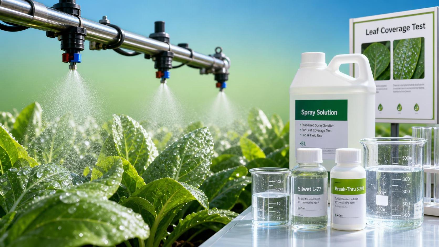 How to choose agricultural adjuvants for better spray coverage