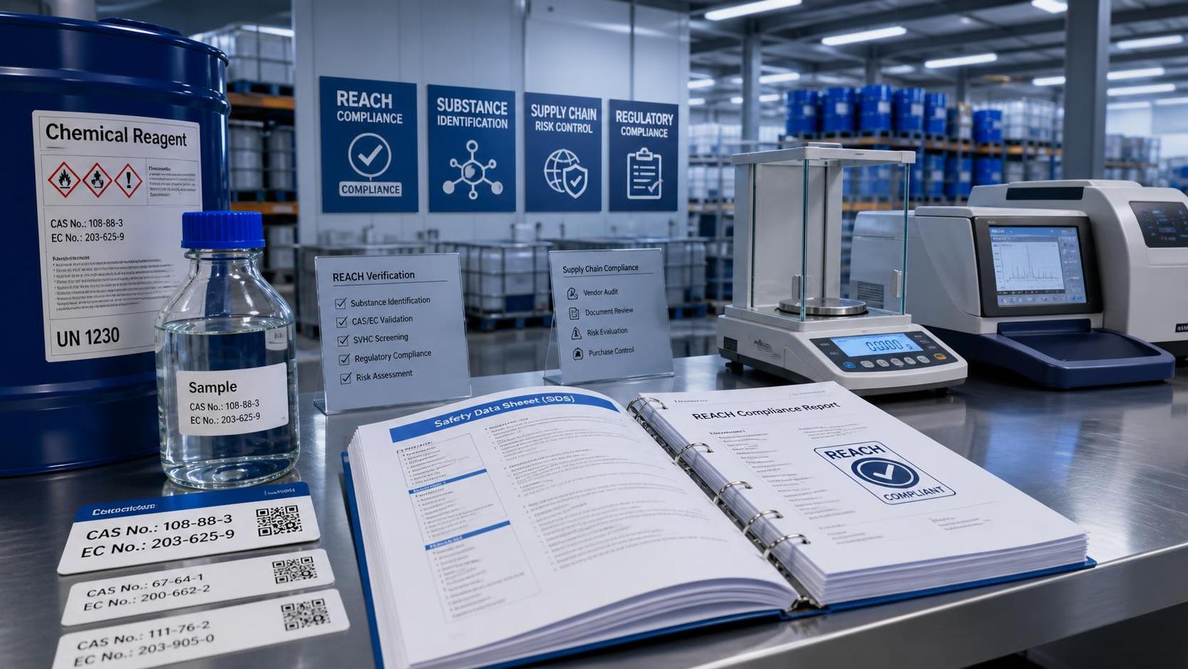 How to verify industrial organic chemicals are truly REACH compliant