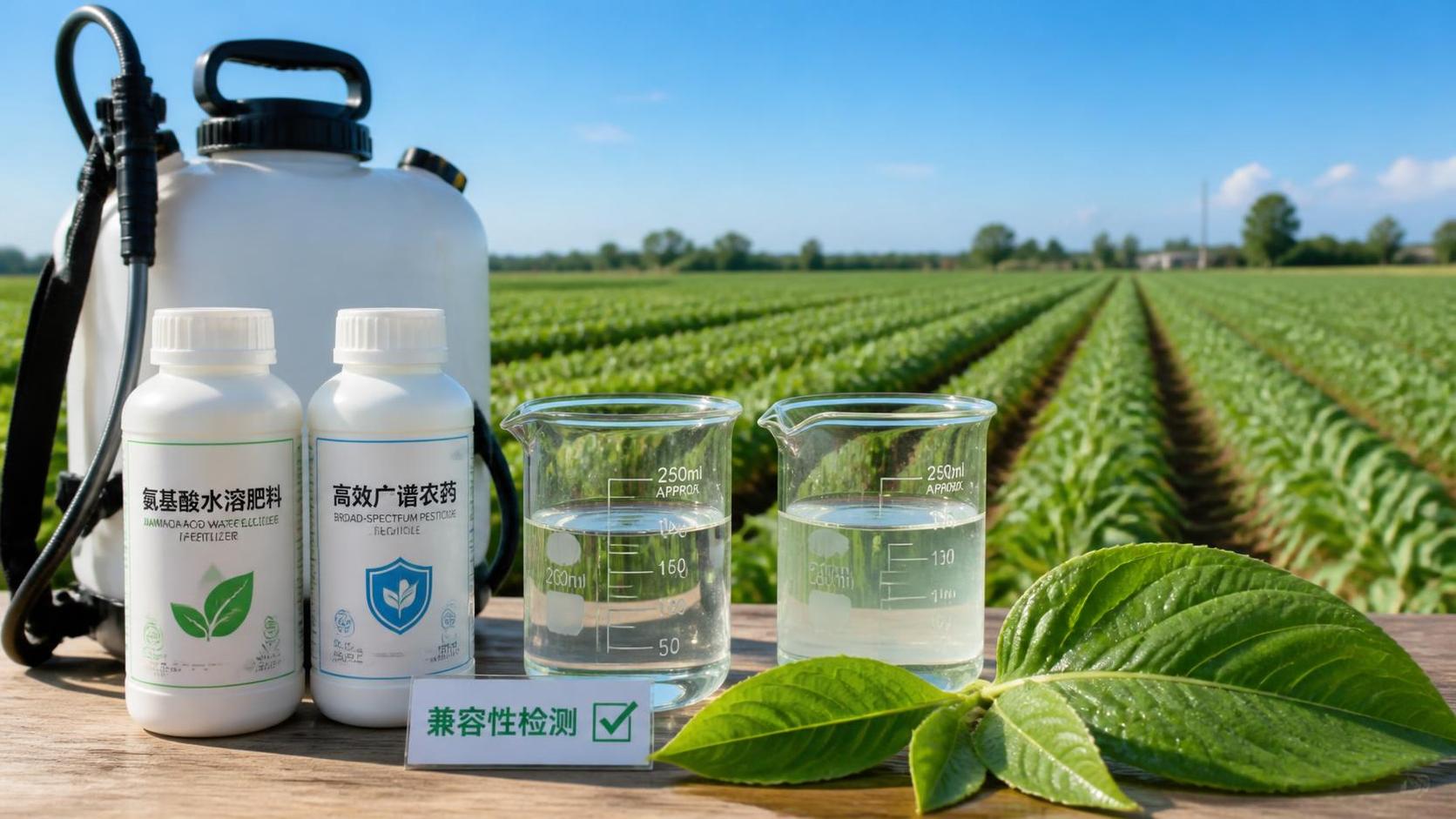 Can I Safely Mix Amino Acid Fertilizers with Pesticide Sprays?