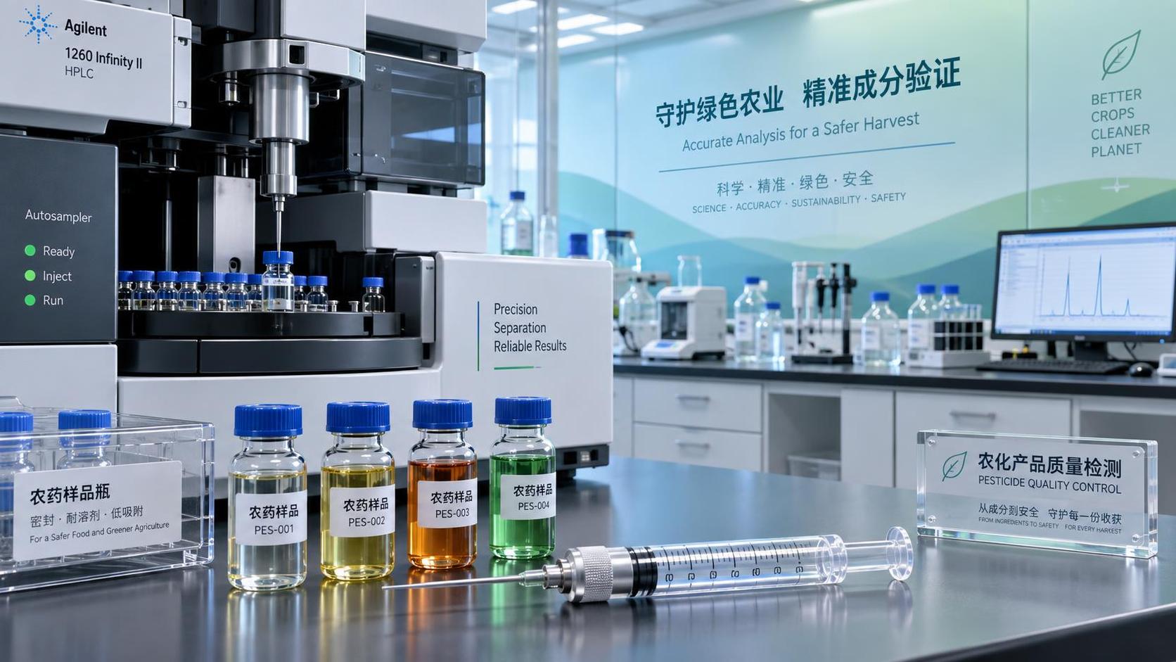 How to verify the active ingredient content of technical agrochemicals