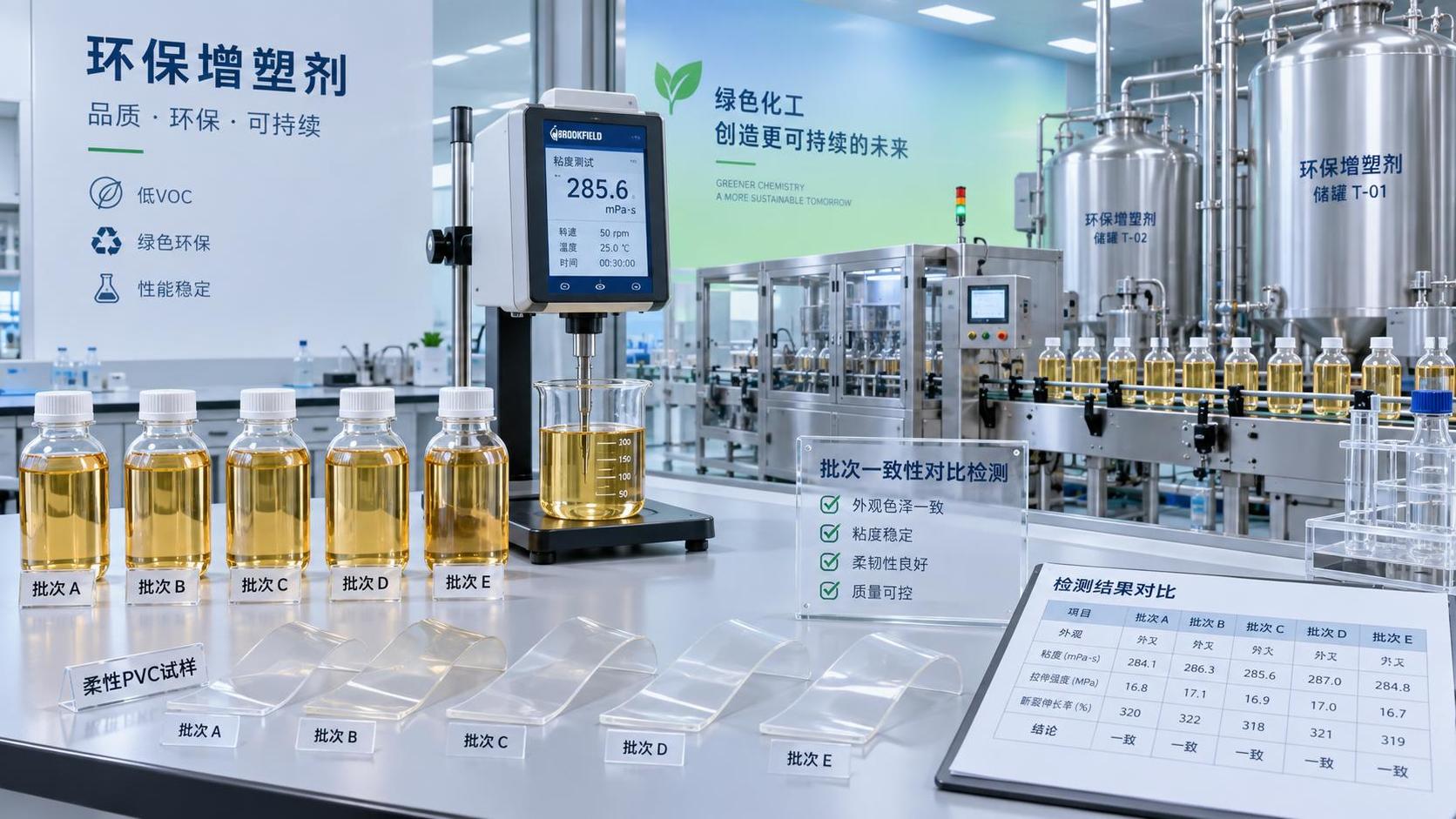 How to assess an eco plasticizers manufacturer’s product consistency