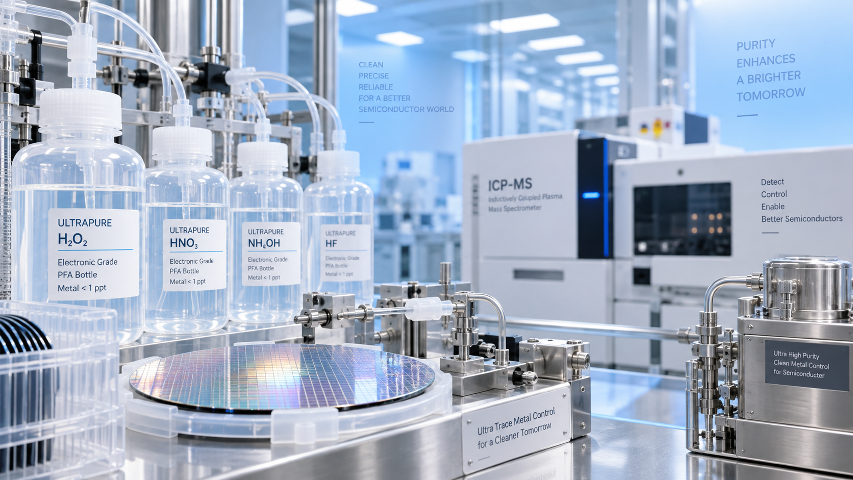 How trace metal limits shape electronic chemicals for semiconductors