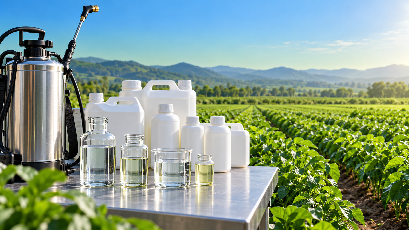 Chemical application guide for agriculture: avoiding crop injury from mixing errors