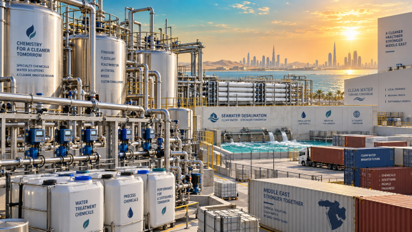 What is shaping the fine chemicals landscape in the Middle East?