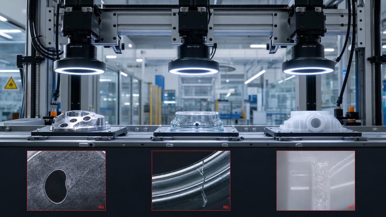 How Optical Inspection Systems Detect Surface Defects on Metal, Glass, and Plastic Parts