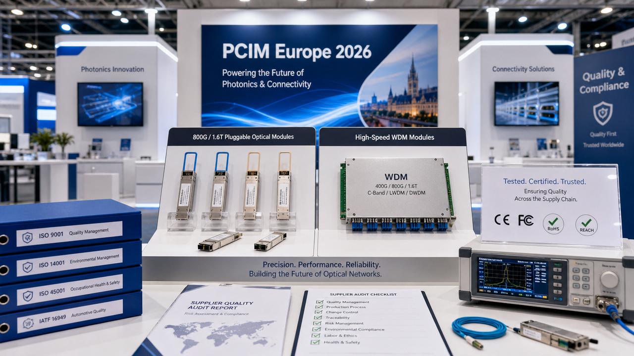 PCIM Europe 2026 Opens as Chinese Photonics Suppliers Win Factory Audit Requests