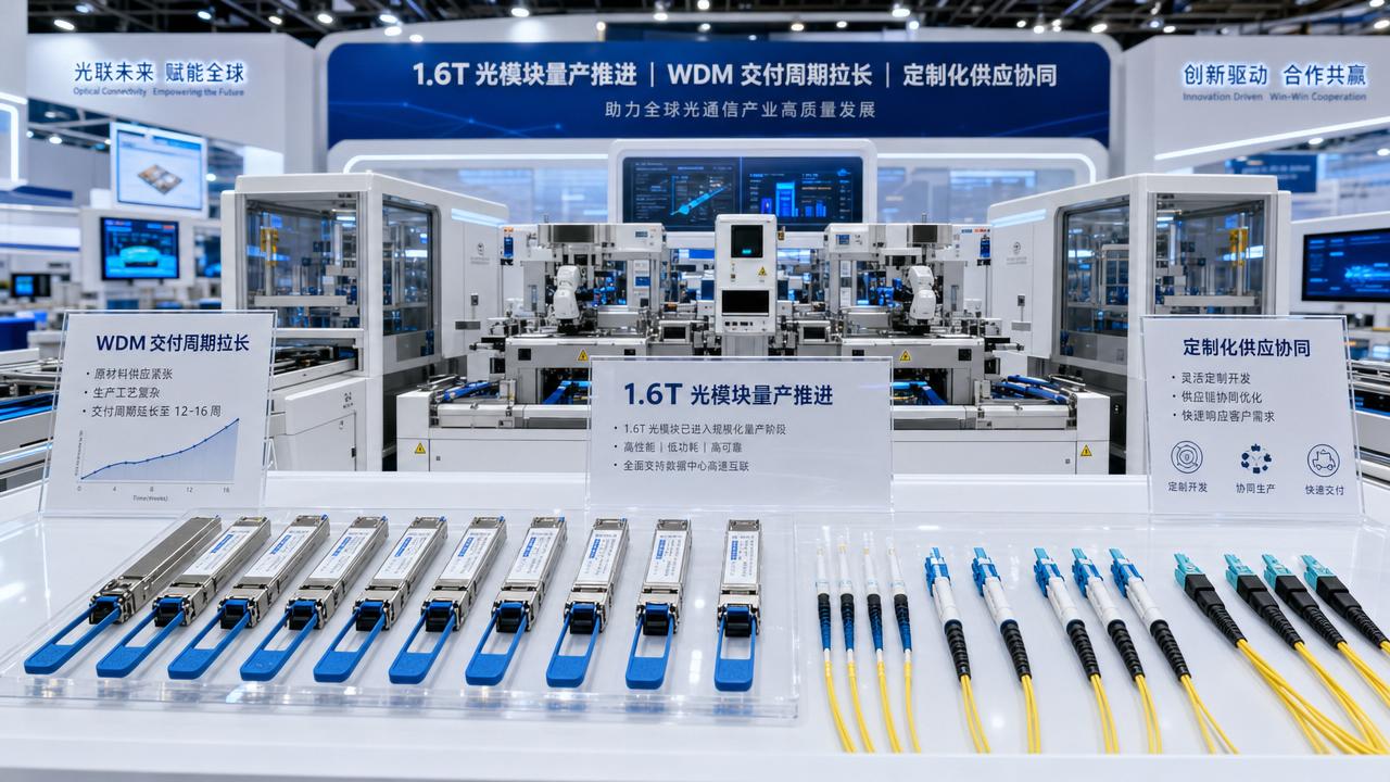 COMPUTEX 2026: WDM Lead Times Stretch to 24 Weeks