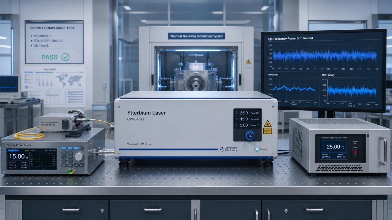 CDRH Addendum Raises U.S. Export Tests for CW Yb Lasers