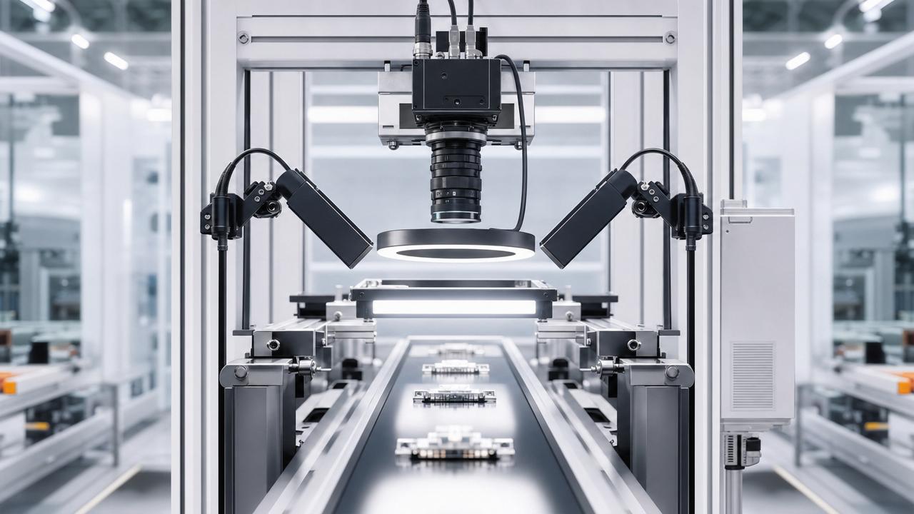 Industrial Machine Vision Selection Guide: Resolution, Lens, Lighting, and Speed