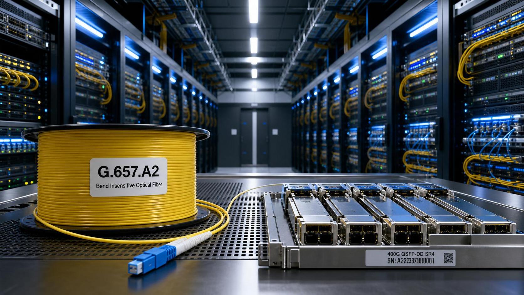 AI Data Centers Tighten G.657.A2 Fiber Supply