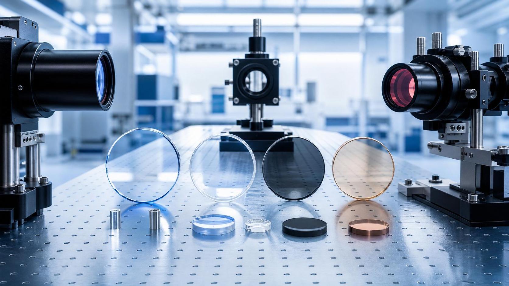 Crystalline Optical Materials Selection Guide: Transmission Range, Hardness, and Thermal Limits