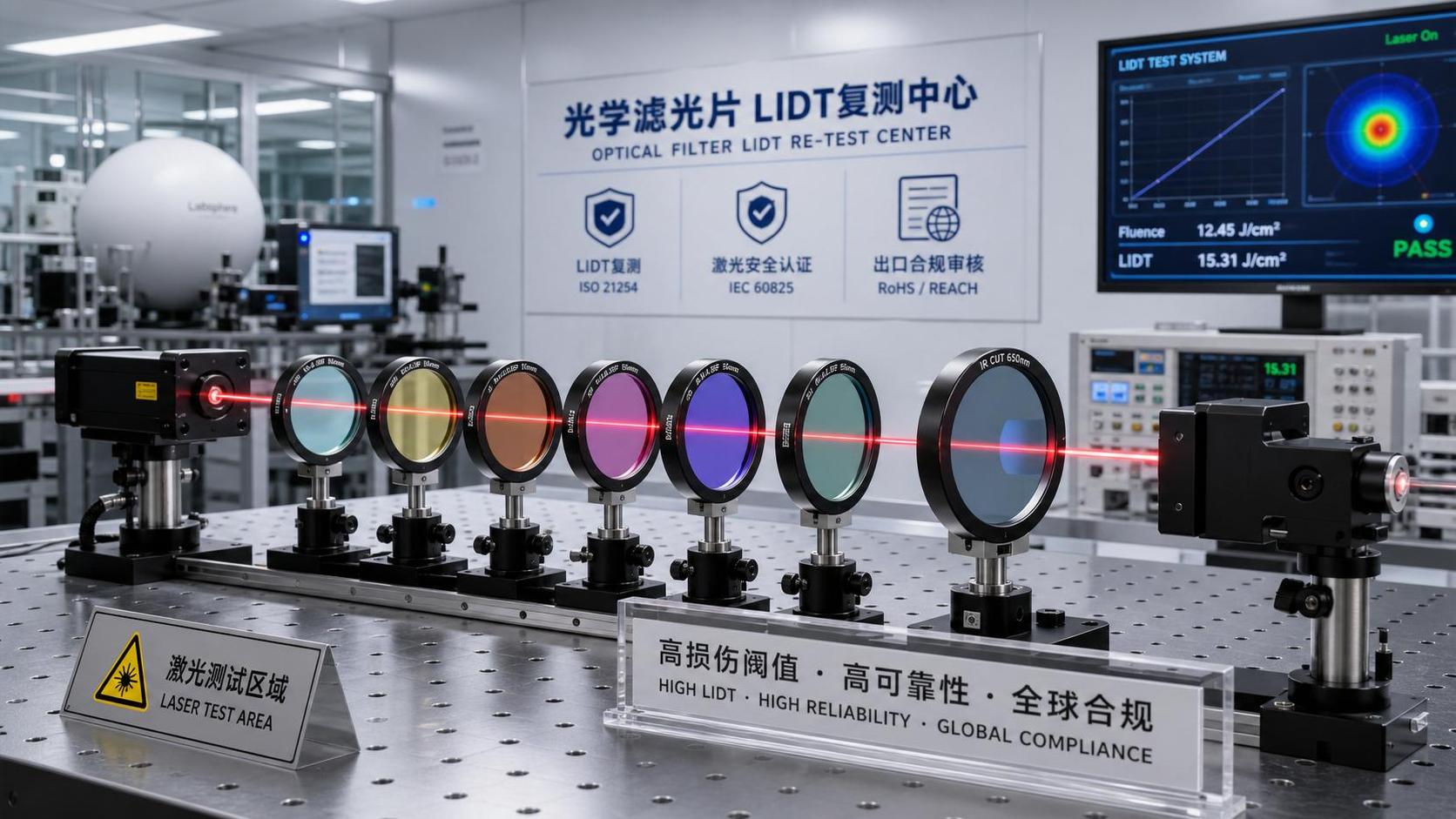 欧盟新规落地：滤光片LIDT复测成CE-Laser准入条件