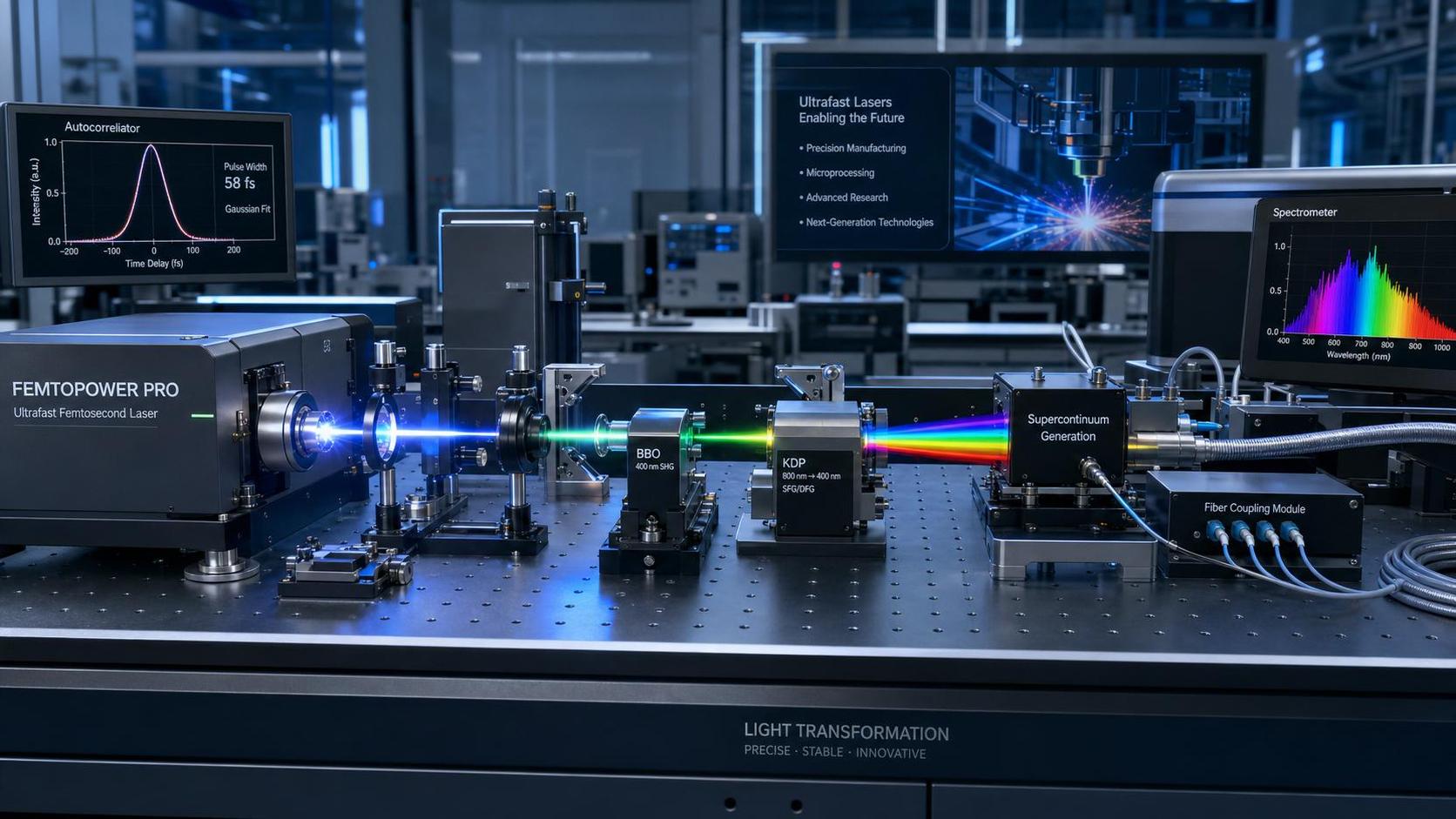 Ultrafast Nonlinear Optics Explained: Pulse Duration, Peak Power, and Key Use Cases