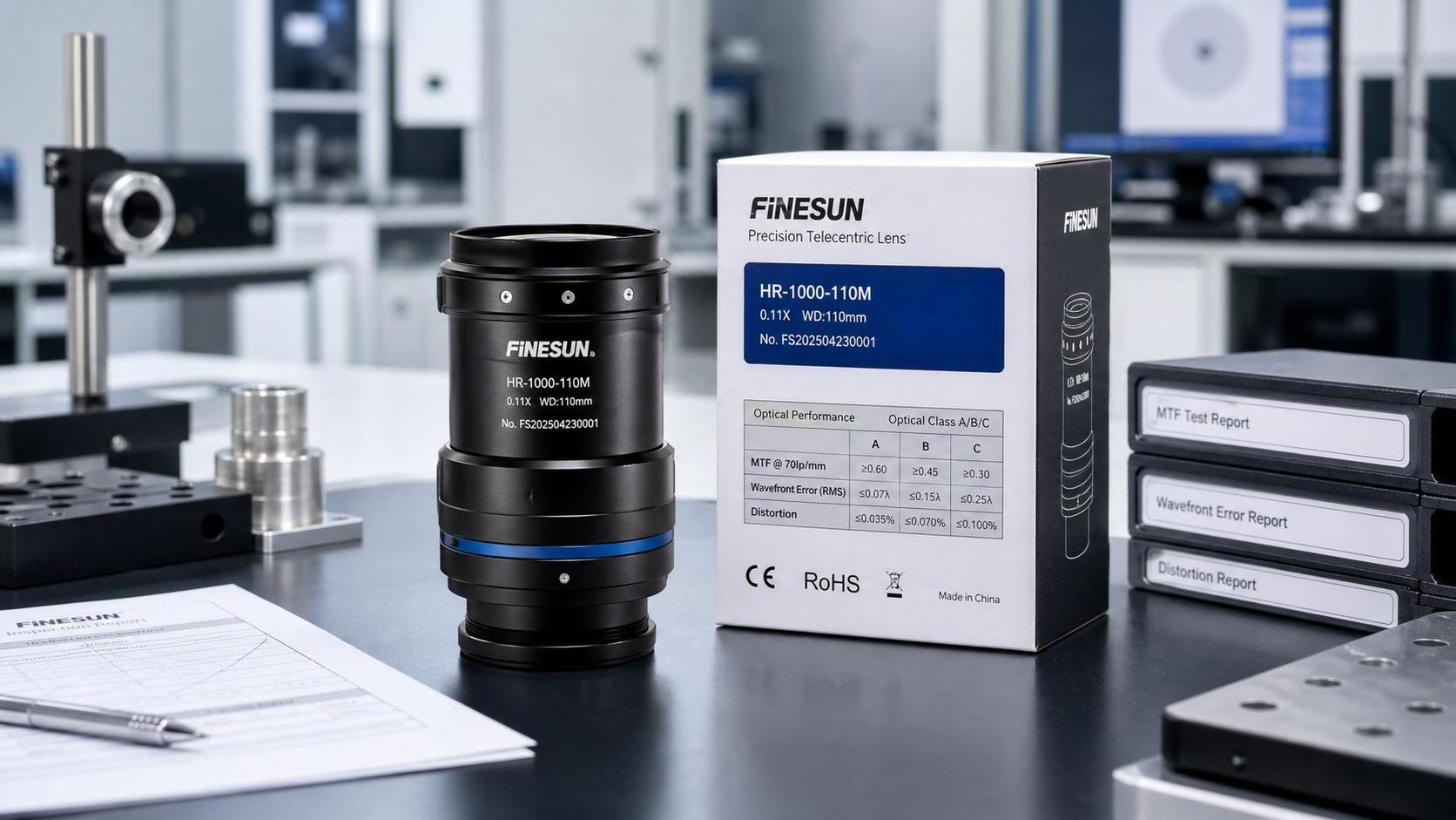 EU CE Rule Adds Optical Class Label for Telecentric Lenses