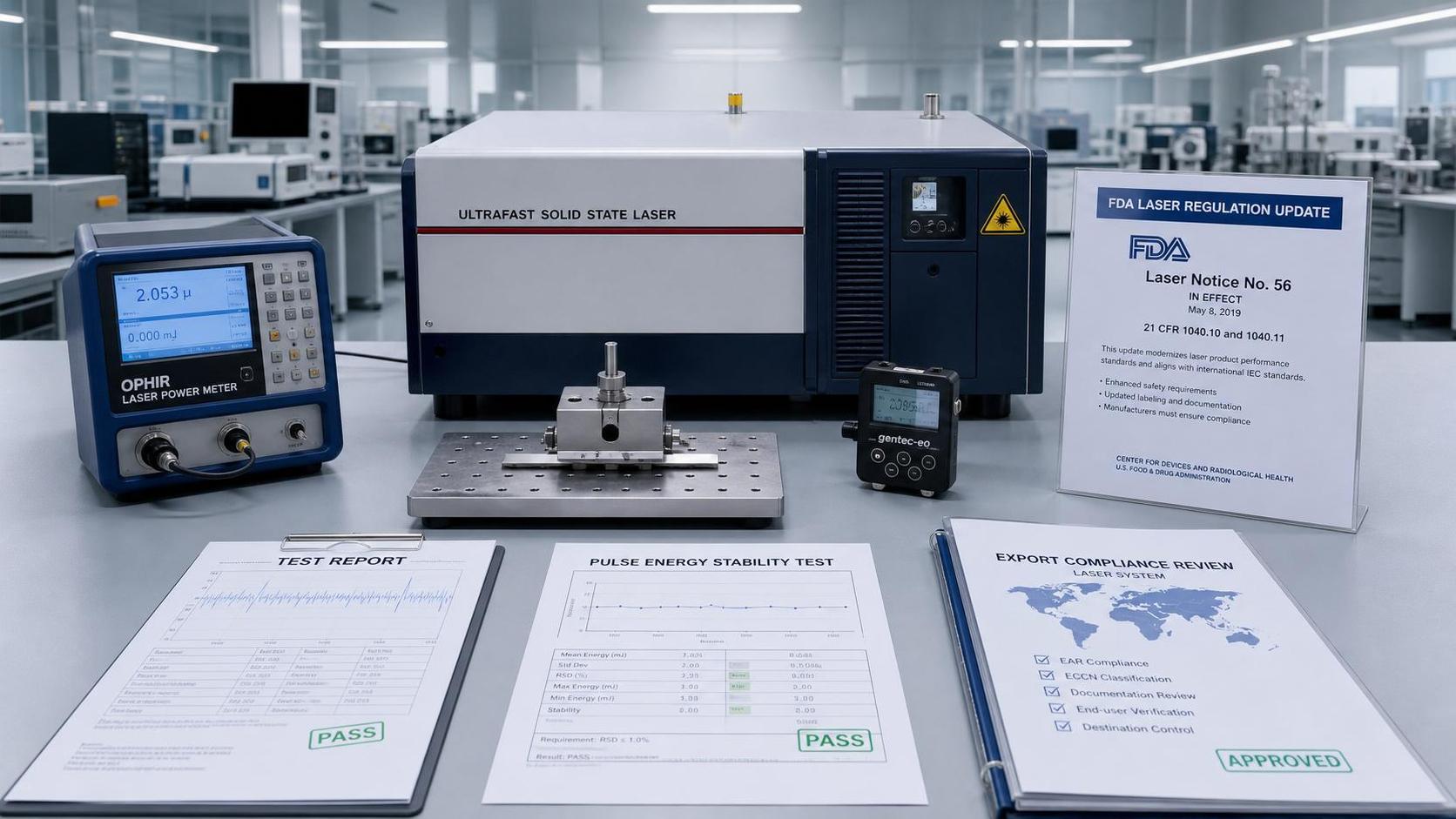 FDA Updates CDRH Laser Guidance for Ultrafast Solid-state Lasers