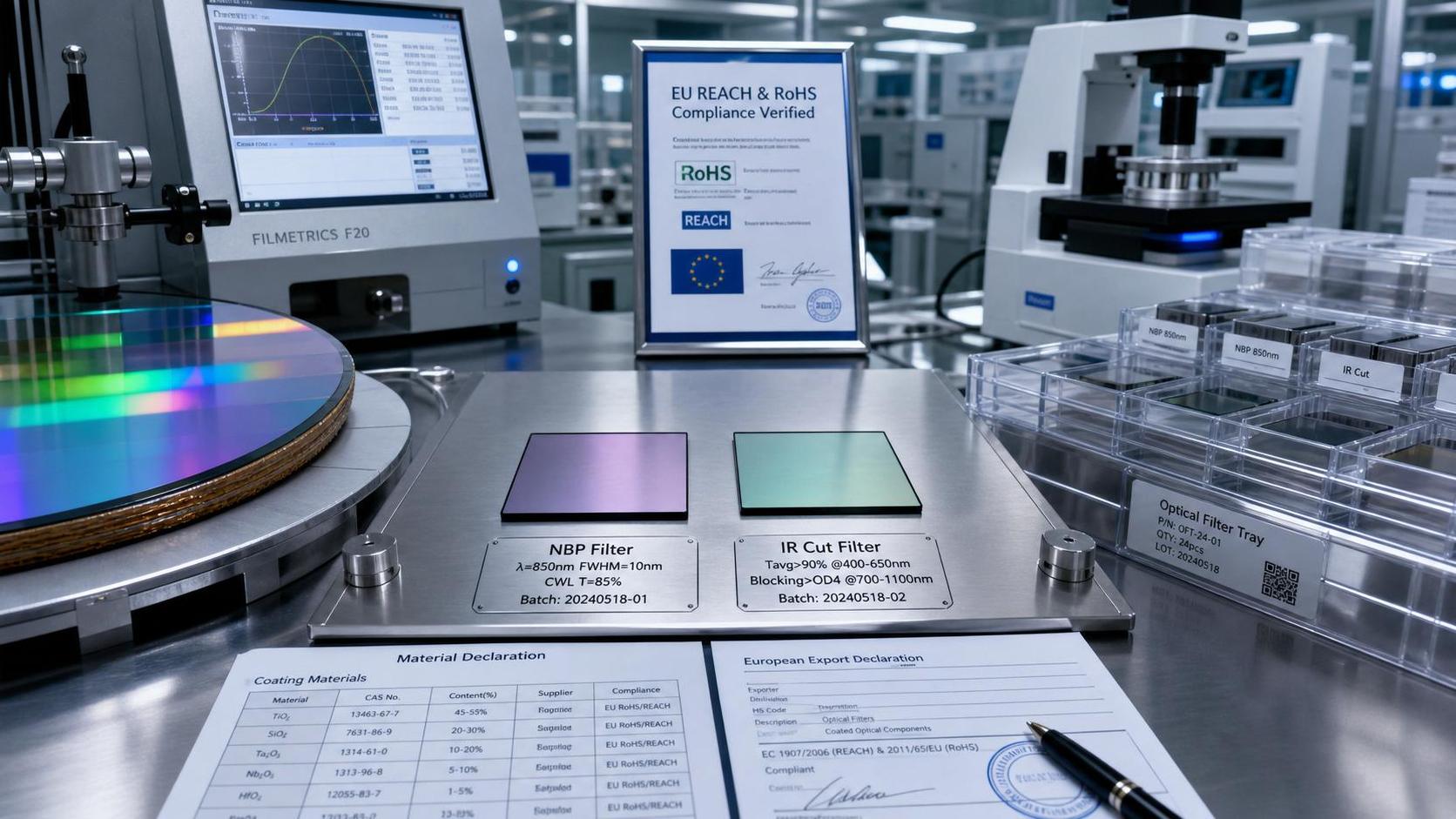 EU Moves to Restrict Key Coating Materials in Narrowband/IR Cut Filters