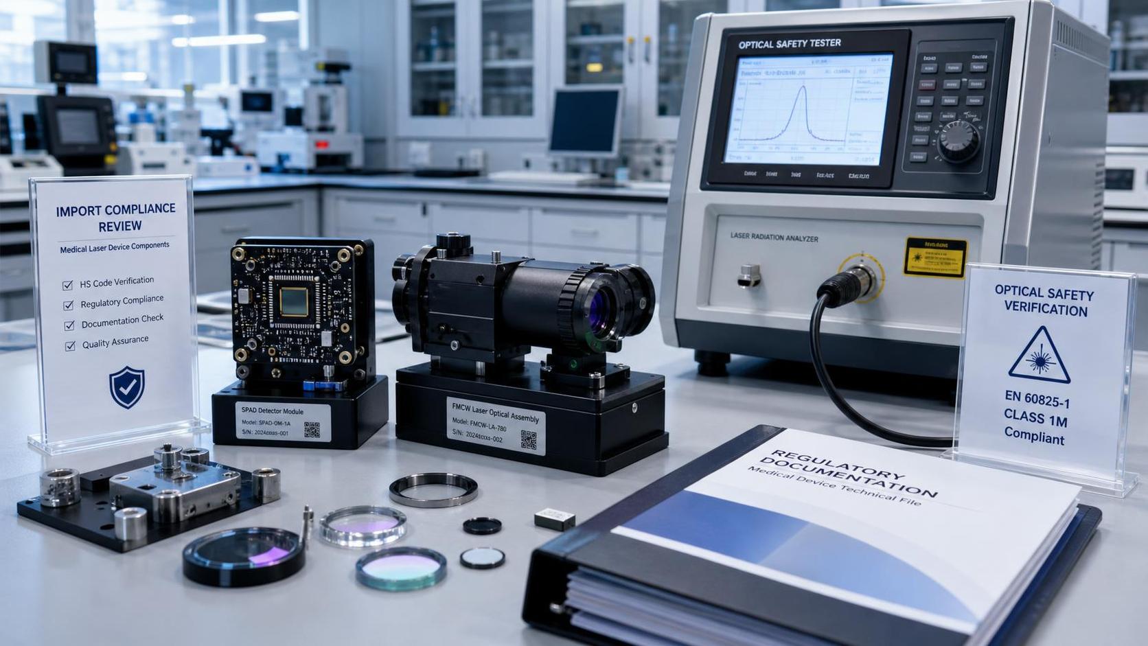 FDA Adds New Import Checks for SPAD and FMCW Medical Lasers
